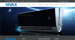 Desktop Screenshot of klimatizacie-vivax.sk